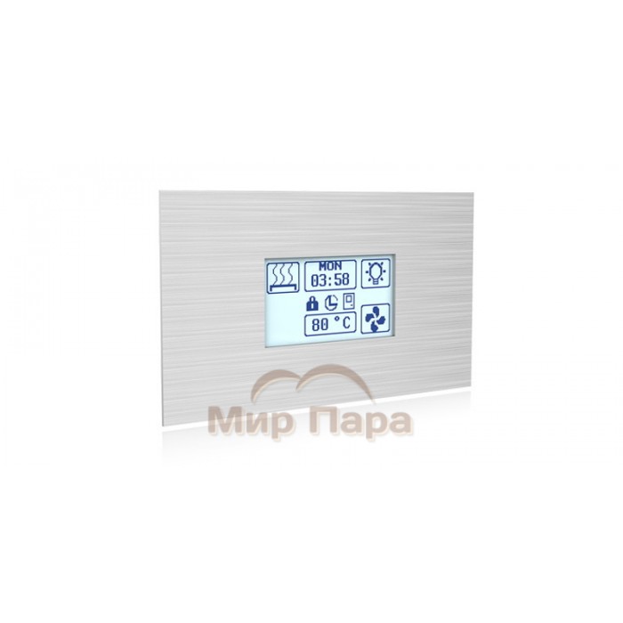 Комплект управления Sawo Innova Steel Touch S Combi до 30 кВт, черный